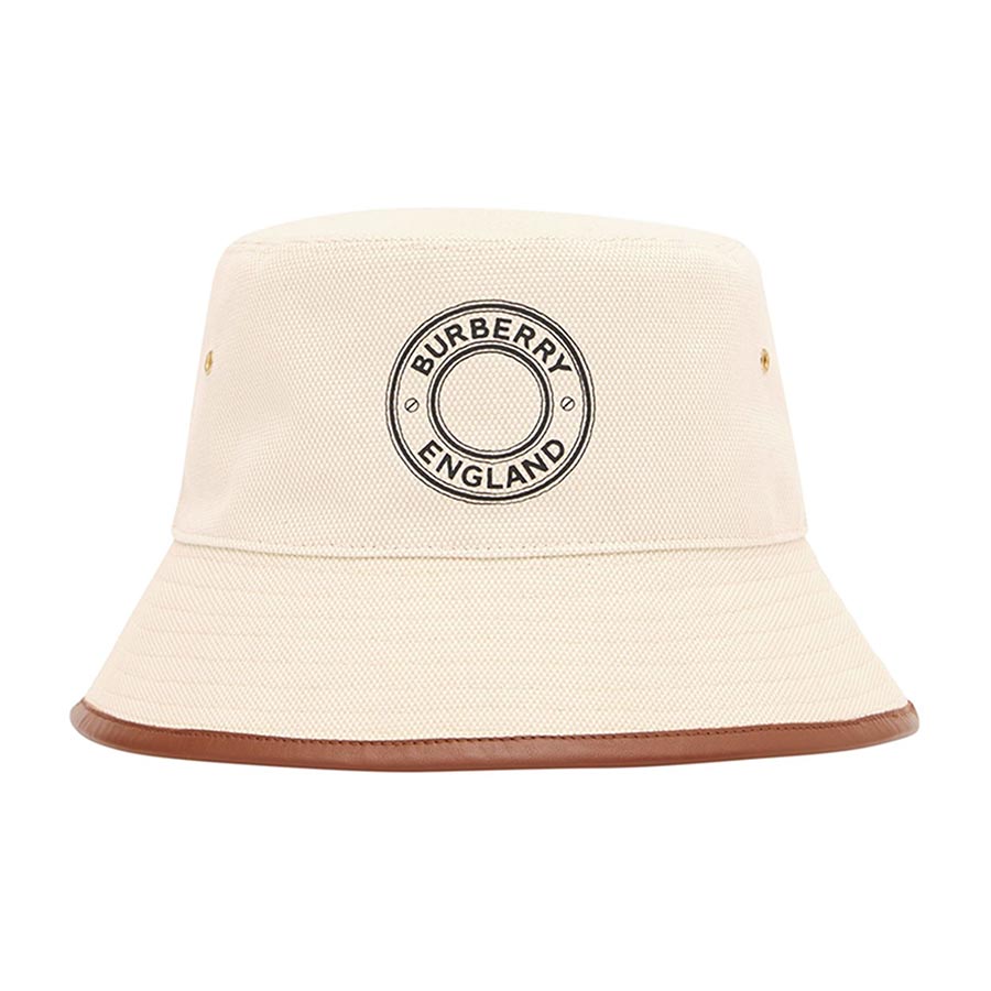 Actualizar 83+ imagen burberry logo print bucket hat