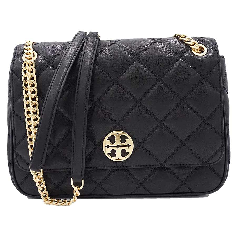 Mua Túi Đeo Chéo Tory Burch 87862 Black With Gold Hardware Large Padded  Leather Willa Shoulder Màu Đen - Tory Burch - Mua tại Vua Hàng Hiệu h063127