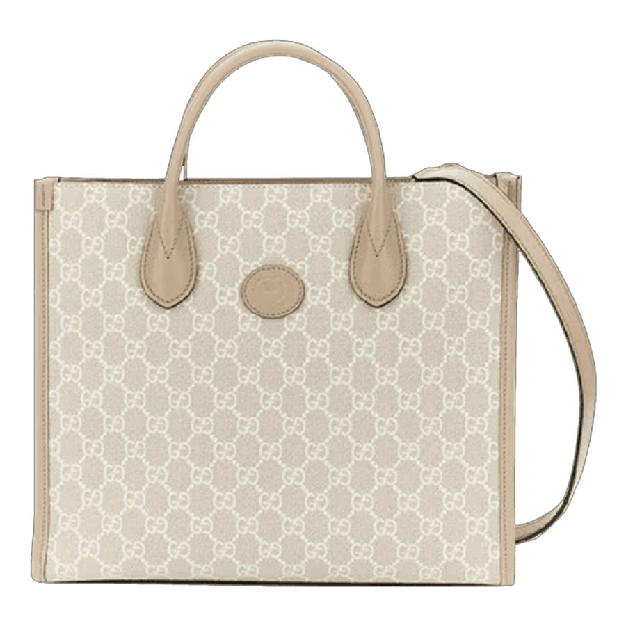 Mua Túi Tote Gucci Gg Supreme Small Tote Bag Màu Be - Gucci - Mua Tại Vua  Hàng Hiệu H062730