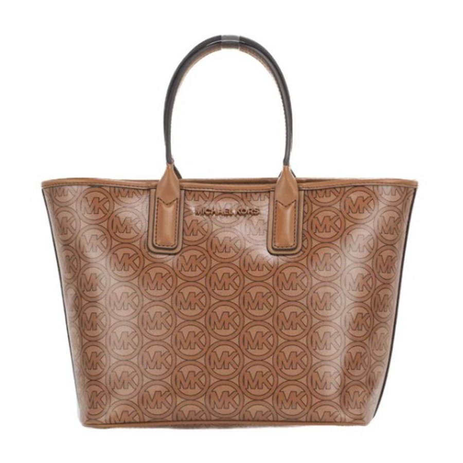 Mua Túi Tote Michael Kors MK Jodie Small Logo Jacquard Tote Bag Luggage  35H1T2JT1C Màu Nâu - Michael Kors - Mua tại Vua Hàng Hiệu 12225