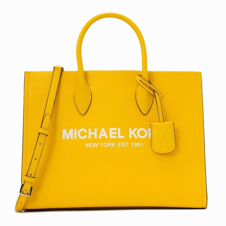 MICHAEL MICHAEL KORS  Yellow Womens Shoulder Bag  YOOX