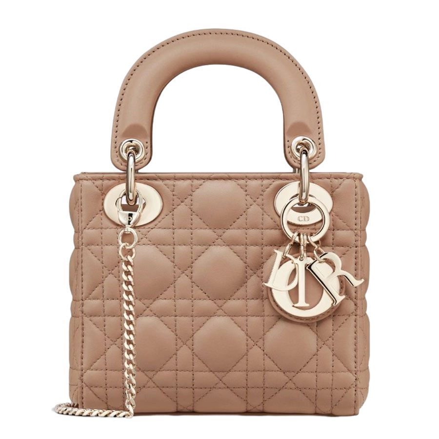 Túi xách Dior màu hồng hàng hiệu xách tay phiên bản mới nhất