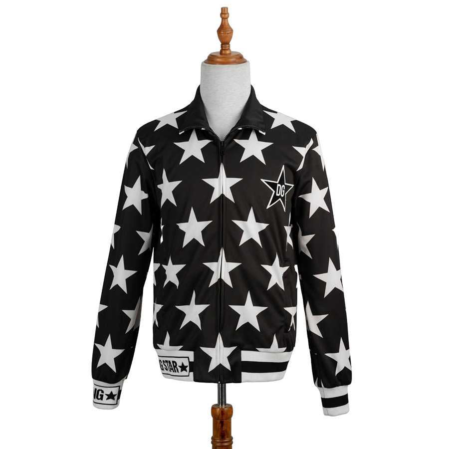 Mua Áo Khoác Dolce & Gabbana Star Printed Bomber G9QF5Z G7TQX HN79B Màu Đen  Trắng Size 46 - Dolce & Gabbana - Mua tại Vua Hàng Hiệu h067044