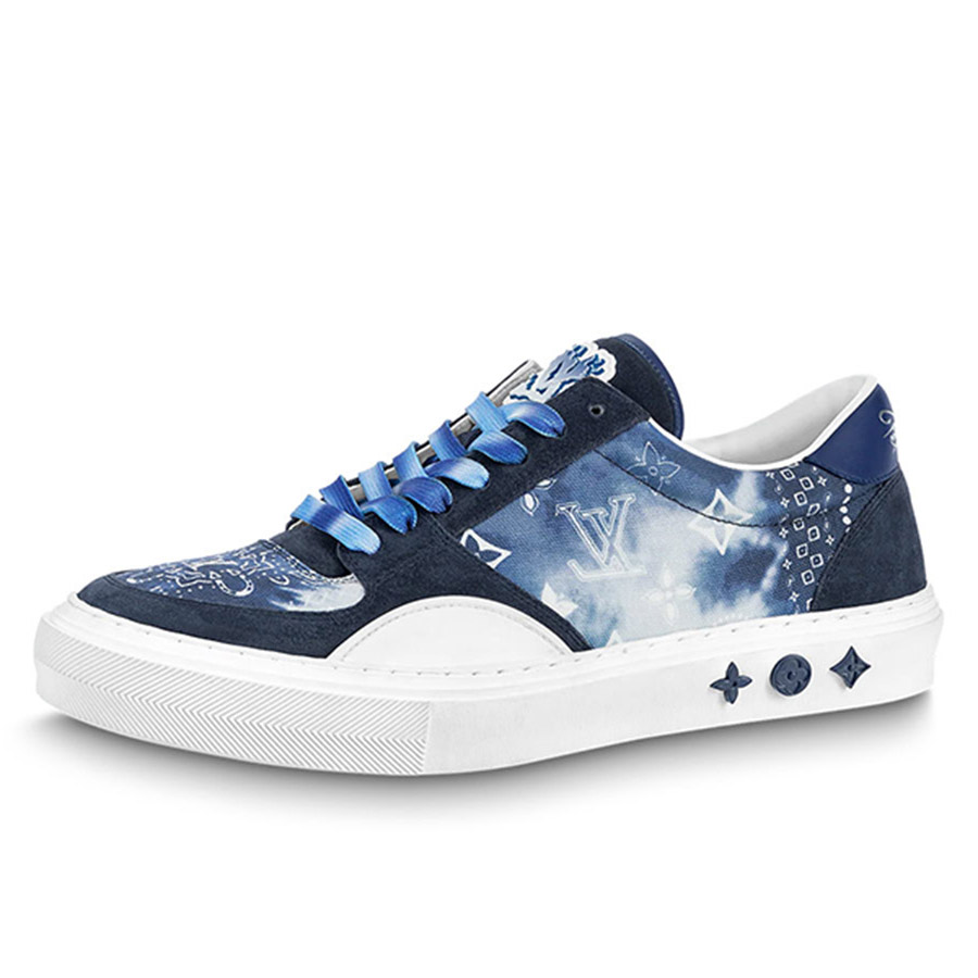 Louis Vuitton LV Trainer Sneaker Monogram Denim with Strap Blue  The  Luxury Shopper
