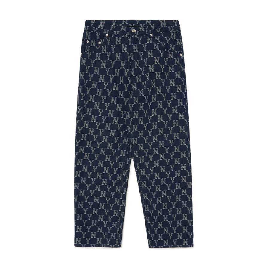 Order Quần Jeans MLB Denim New York Yankees 3LDPM042450NYD Màu Xanh