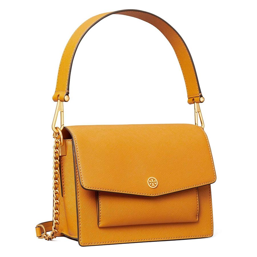 Mua Túi Đeo Chéo Tory Burch Double Strap Convertible Shoulder Bag Màu Vàng  - Tory Burch - Mua tại Vua Hàng Hiệu h067732