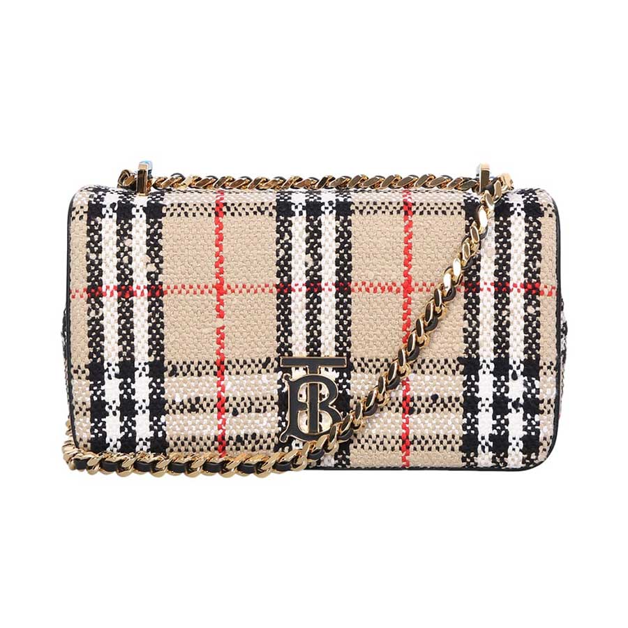 Mua Túi Đeo Vai Burberry Lola Vintage-check Shoulder Bag Màu Be - Burberry  - Mua tại Vua Hàng Hiệu h069400