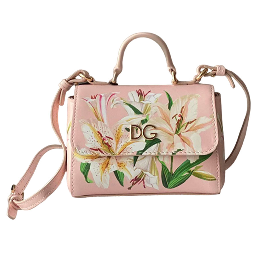 Mua Túi Xách Dolce & Gabbana Miss Sicily Von Lily Print Màu Hồng Phối Họa  Tiết - Dolce & Gabbana - Mua tại Vua Hàng Hiệu h068045