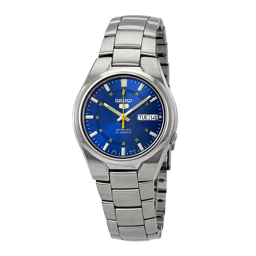 Order Đồng Hồ Nam Seiko Series 5 Automatic Blue Dial Men's Watch SNK615 Màu  Xanh Navy - Seiko - Đặt mua hàng Mỹ, Jomashop online