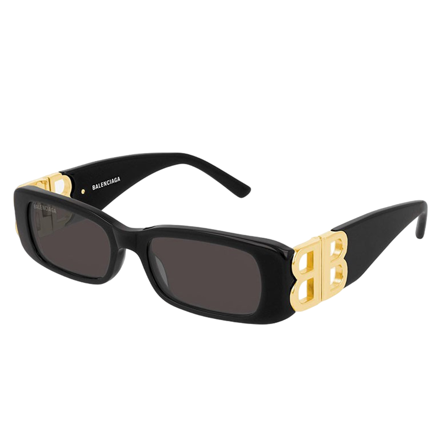 Balenciaga Black squareframe sunglasses  Harvey Nichols