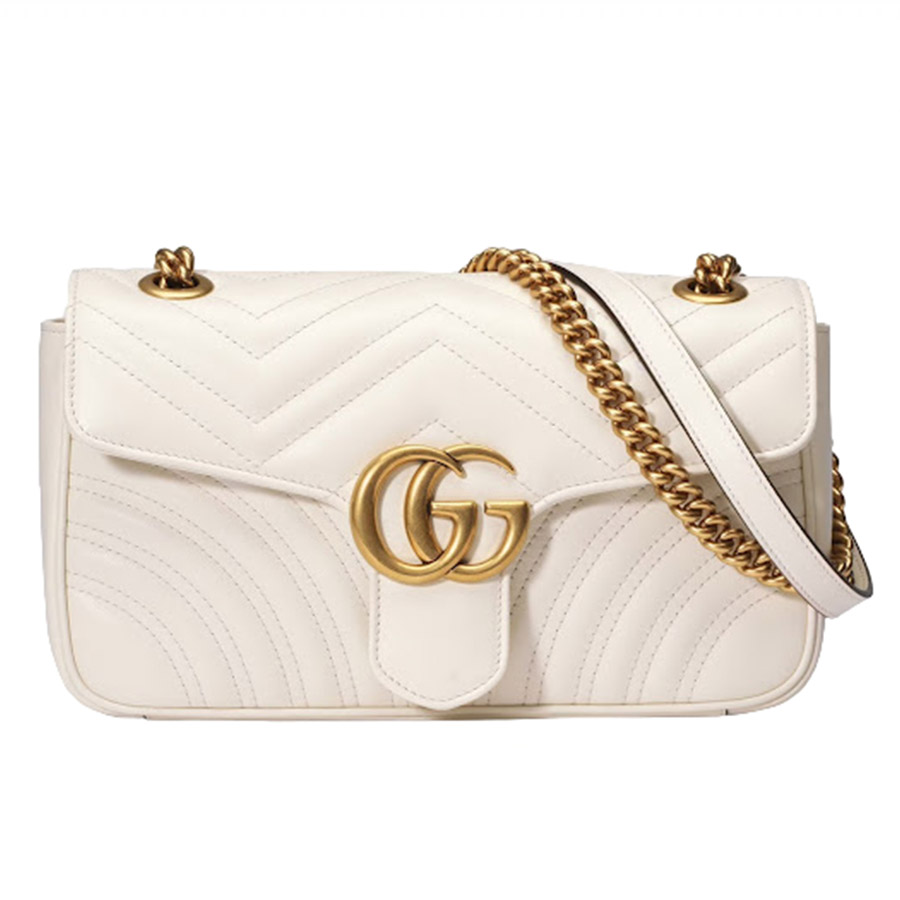 Mua Túi Đeo Chéo Gucci GG Marmont Matelassé Leather Super Mini Bag Size 22  Màu Trắng - Gucci - Mua tại Vua Hàng Hiệu h071841