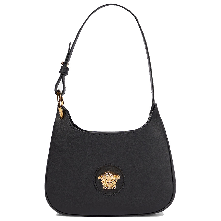 Mua Túi Xách Versace La Medusa Small Leather Shoulder Bag Màu Đen