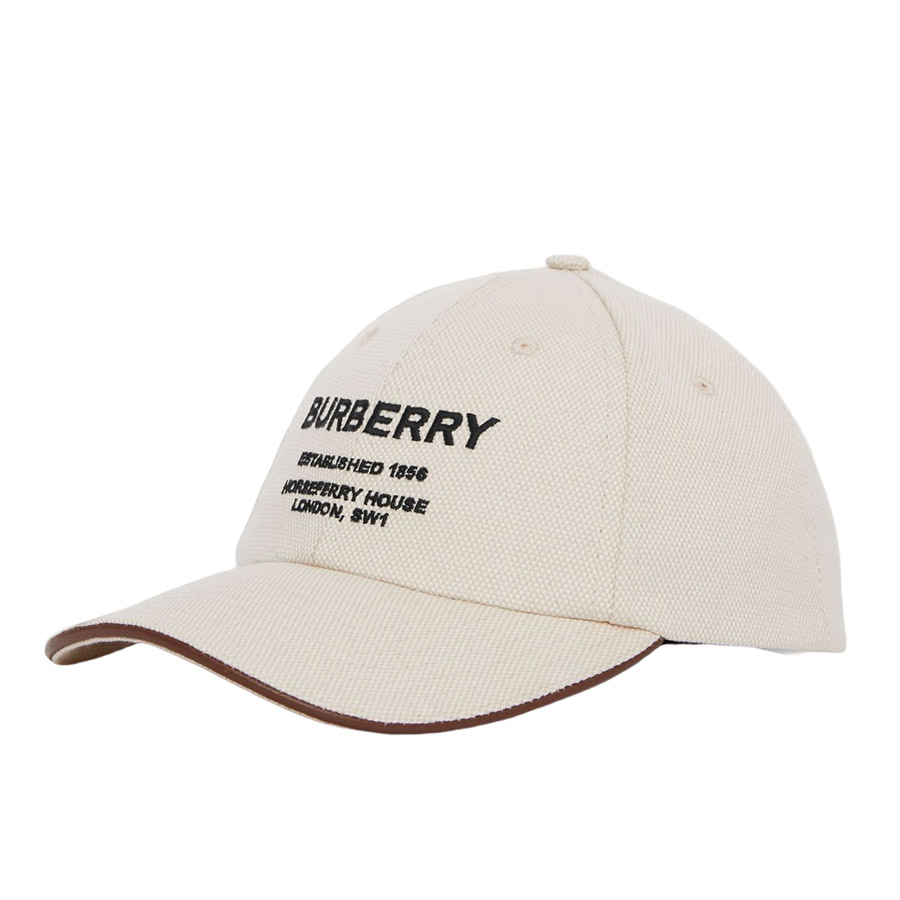 Mua Mũ Burberry Logo Embroidered Baseball Cap Màu Trắng Size M - Burberry -  Mua tại Vua Hàng Hiệu h073736