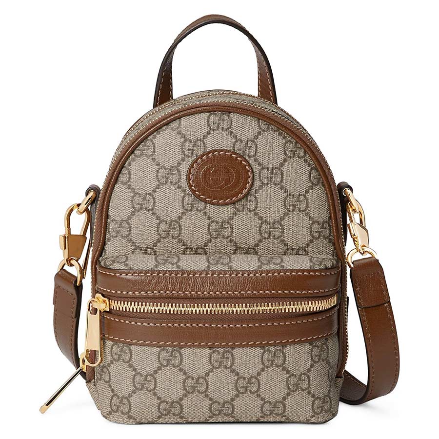 Mua Balo Gucci Mini Canvas Interlocking G Backpack Màu Nâu - Gucci - Mua  tại Vua Hàng Hiệu h077510