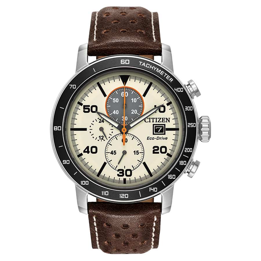 Mua Đồng Hồ Nam Citizen CA0649-06X Eco-Drive Brycen Chronograph Màu Trắng  Đen - Citizen - Mua tại Vua Hàng Hiệu h076451