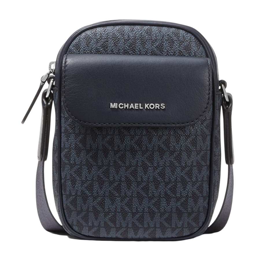 Mua Túi Đeo Chéo Đựng Điện Thoại Michael Kors MK Hudson Logo Smartphone Crossbody  Bag 33F1LHDM1B Màu Xanh Navy - Michael Kors - Mua tại Vua Hàng Hiệu h082238