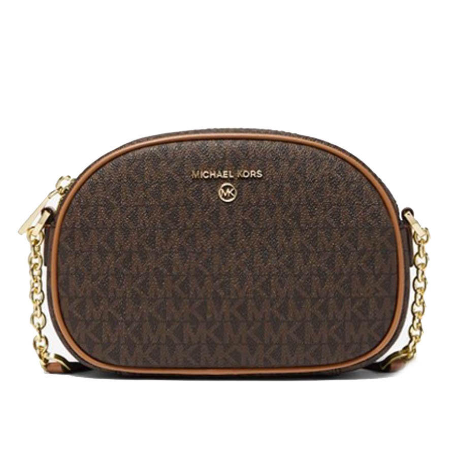 Mua Túi Đeo Chéo Michael Kors MK Jet Set Charm Small Pebbled Leather  Crossbody Bag Màu Nâu - Michael Kors - Mua tại Vua Hàng Hiệu h080202