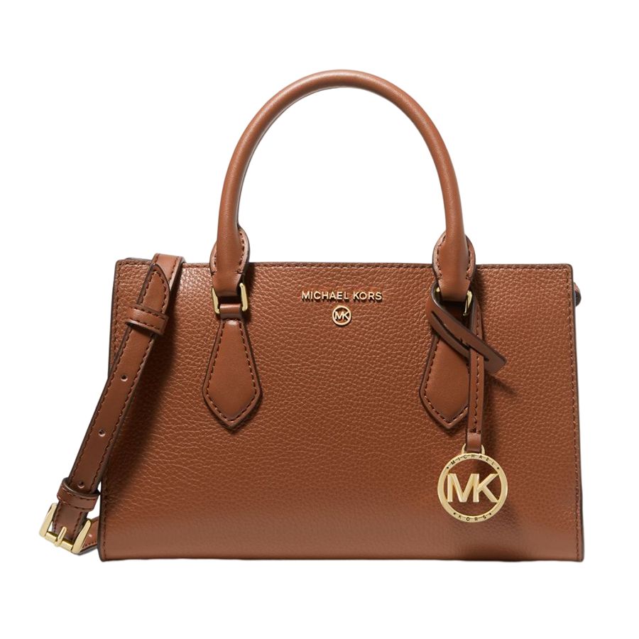 Mua Túi Xách Tay Michael Kors MK Valerie Small Pebbled Leather Satchel  30F2G9VS1L Màu Nâu - Michael Kors - Mua tại Vua Hàng Hiệu h080218