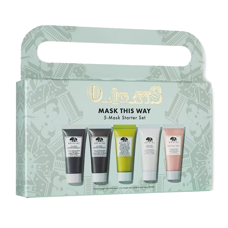 Mua Set 5 Lọ Mặt Nạ Origins Face Masks To Discover Enriched With Hyaluronic Acid & Avocado Mini