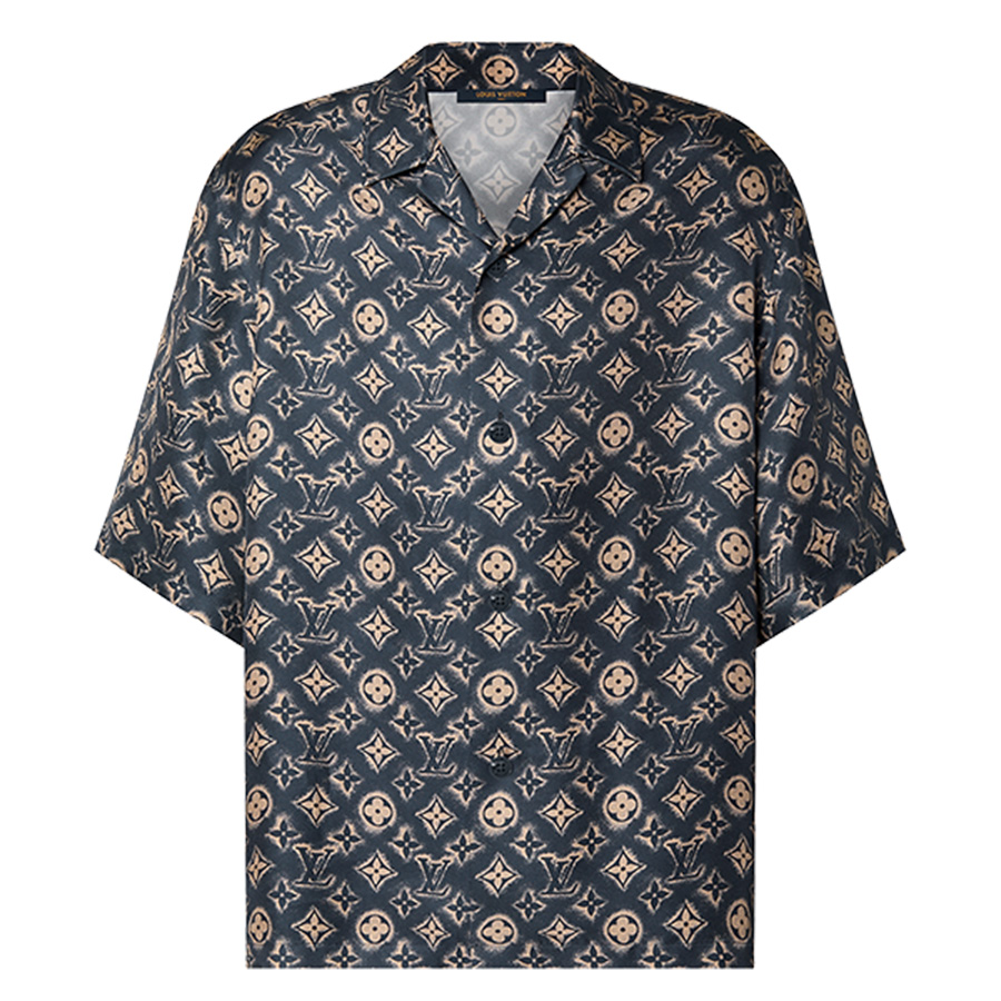 Louis Vuitton Men Buttons Up Damier Brown Shirt L  eBay