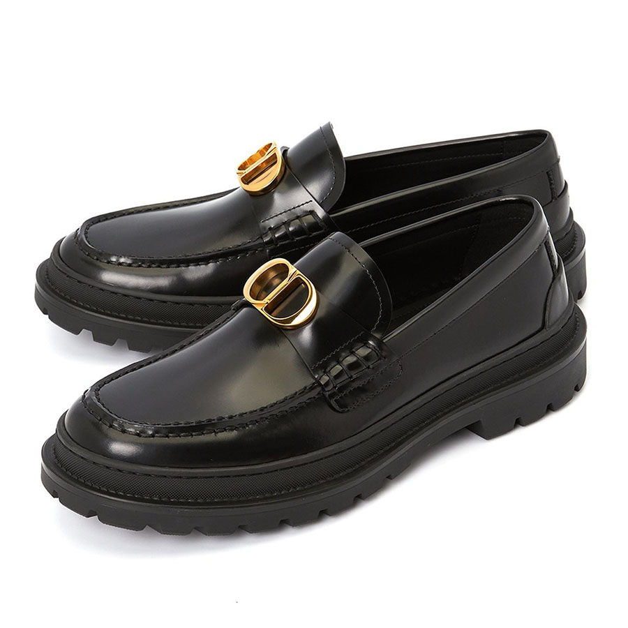 Dior Explorer Loafer Black Smooth Calfskin  DIOR