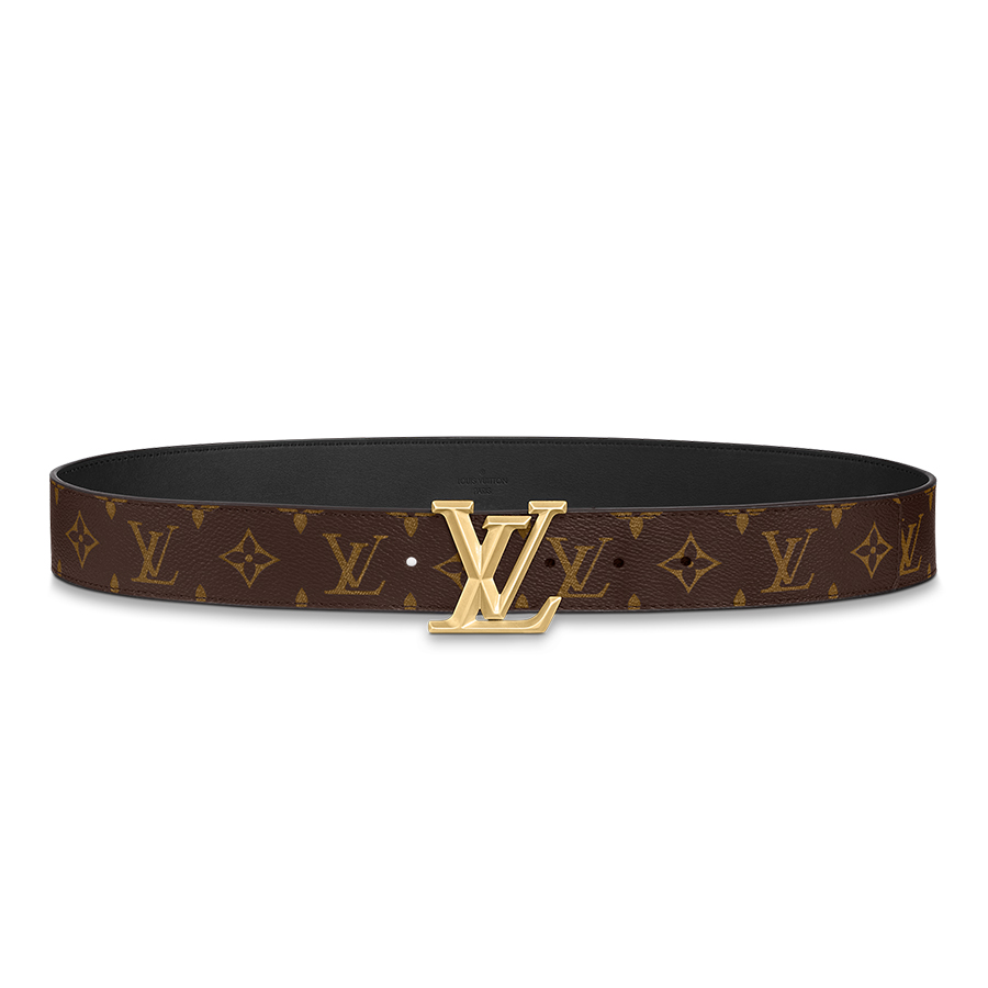 Louis Vuitton Gold Logo Belt Buckle with Diamond Pavé Detail  vetobencom