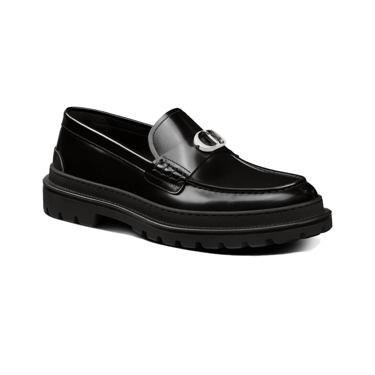 Giày Nam Dior Explorer Loafer Black Smooth 3LO103ZCDH969  LUXITY