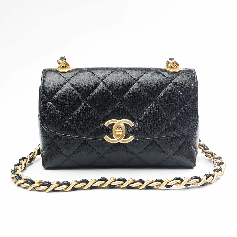 Túi xách Chanel 19 Flap Bag Small Beige Goatskin GHW  Da dê Authentic   ParcdesRosess