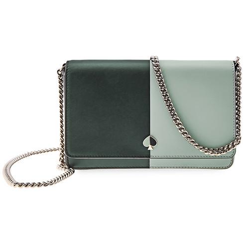 Mua Túi Đeo Chéo Kate Spade Nicola Bicolor Chain Wallet Màu Xanh Green - Kate  Spade - Mua tại Vua Hàng Hiệu pwru7161-328